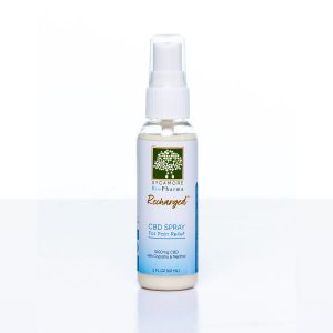 Recharged™ CBD-infused compression sleeve spray. 1000mg CBD.